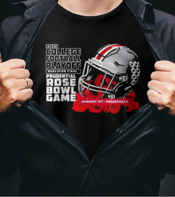 Rose Bowl Game College Football Playoff Pasadena CA January 1st 2025 T-Shirt