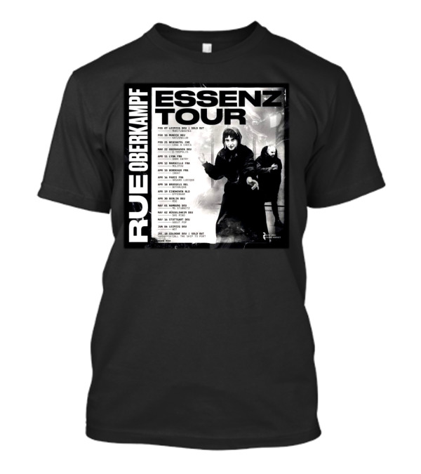 Rue Oberkampf Essenz Tour 2025 Concert Dates And Locations T-Shirt
