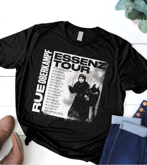 Rue Oberkampf Essenz Tour 2025 Concert Dates And Locations T-Shirt