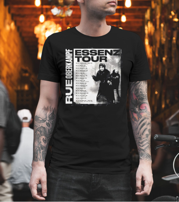 Rue Oberkampf Essenz Tour 2025 Concert Dates And Locations T-Shirt