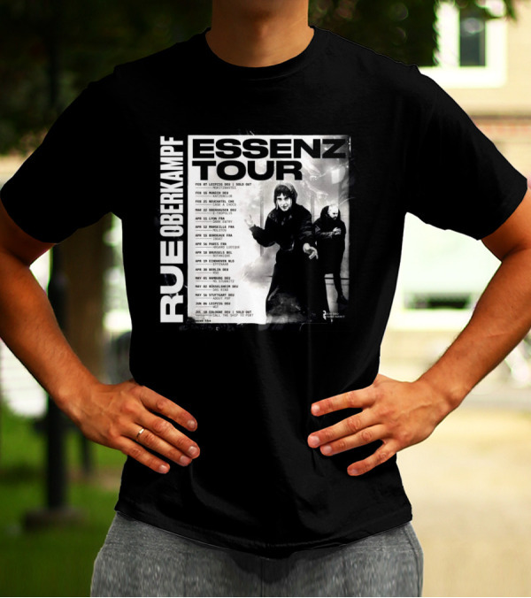 Rue Oberkampf Essenz Tour 2025 Concert Dates And Locations T-Shirt