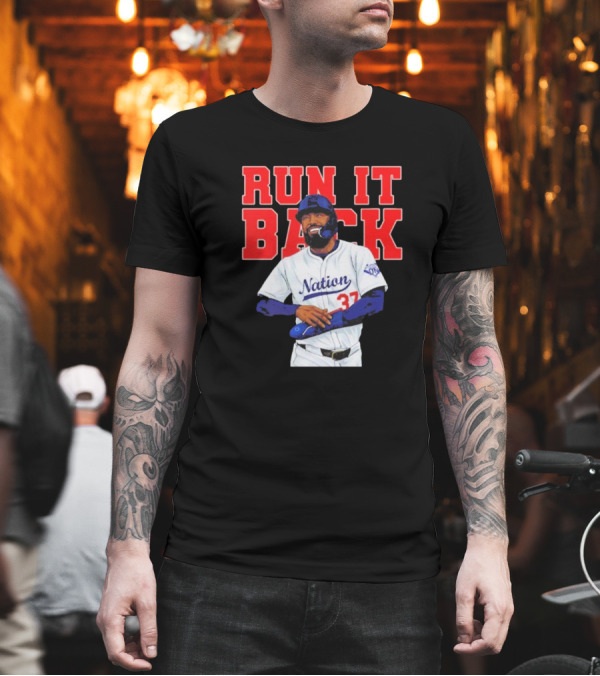Run It Back Teoscar Hernández Nation 37 T-Shirt