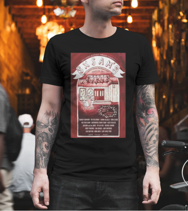 Sam Doores Ramsay Midwood SXSW 2025 SXSAM's Town Point March 15 Austin TX T-Shirt