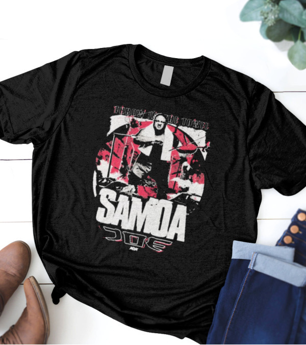 Samoa Joe Throw In The Towel AEW 2025 T-Shirt