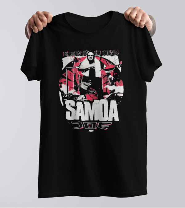 Samoa Joe Throw In The Towel AEW 2025 T-Shirt