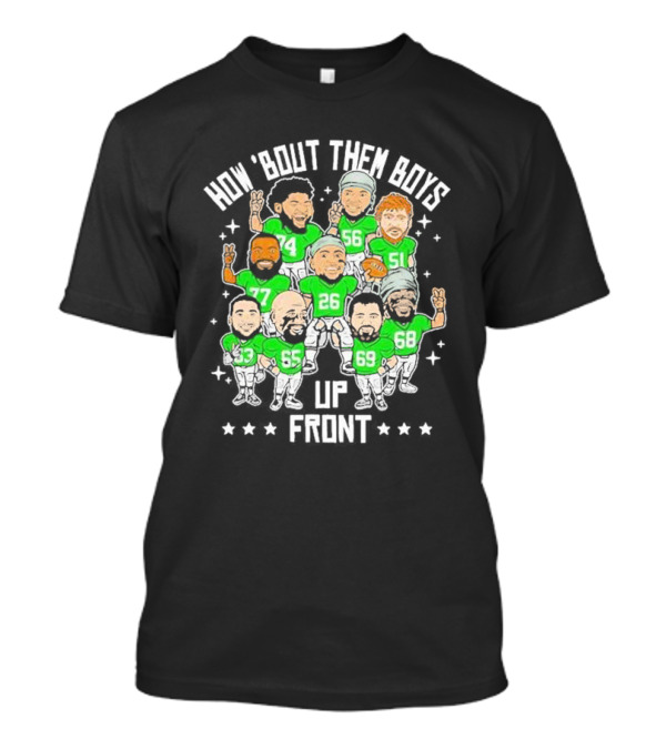 How Bout Them Boys Up Front Vintage Saquon Barkley Philadelphia Eagles NFL Football T-Shirt
