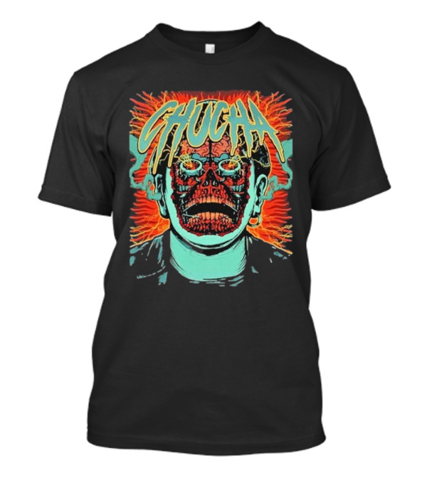 Chucha Zombie Art Face Explosion T-Shirt