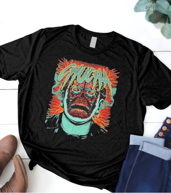 Chucha Zombie Art Face Explosion T-Shirt