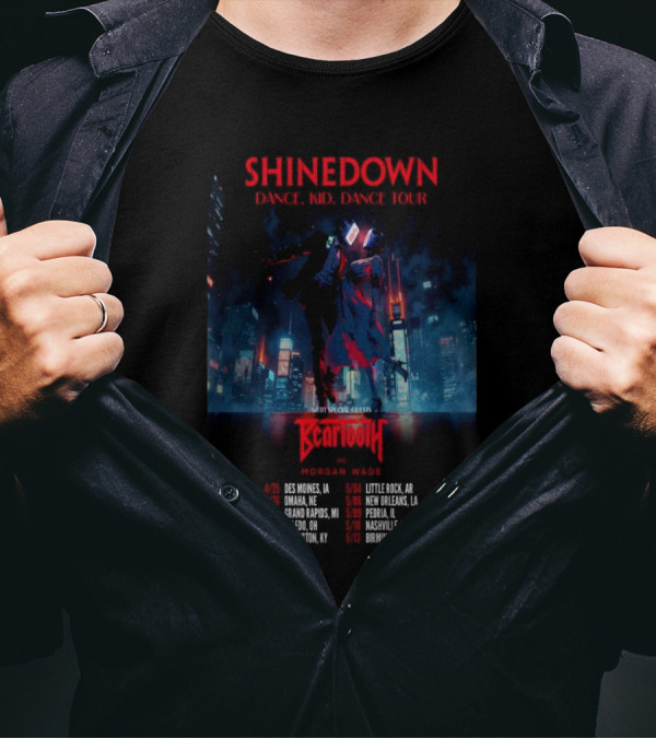 Shinedown Dance Kid Dance Tour 2025 New T-Shirt