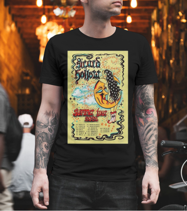 Sicard Hollow Summer Tour 2025 Moon And Stars Graphic With Tour Dates T-Shirt