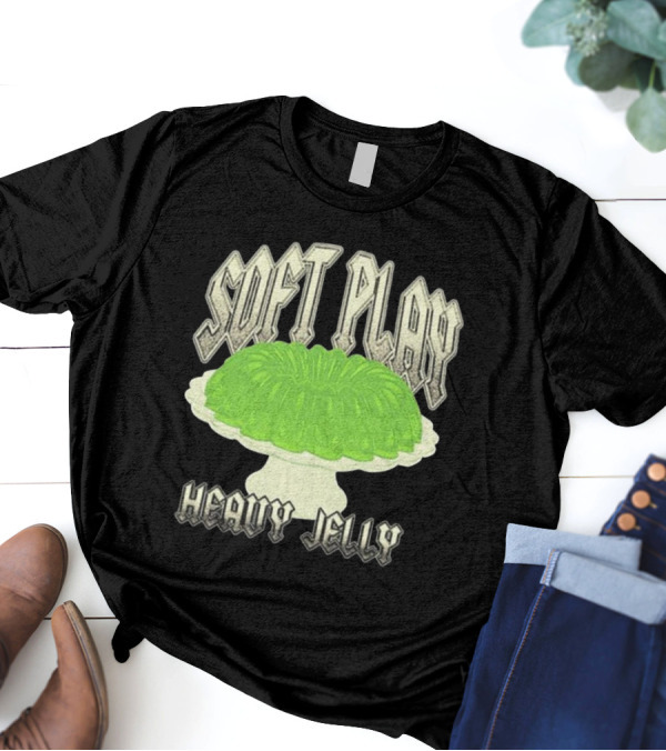 Soft Play Heavy Jelly Vintage Style Dessert Graphic T-Shirt