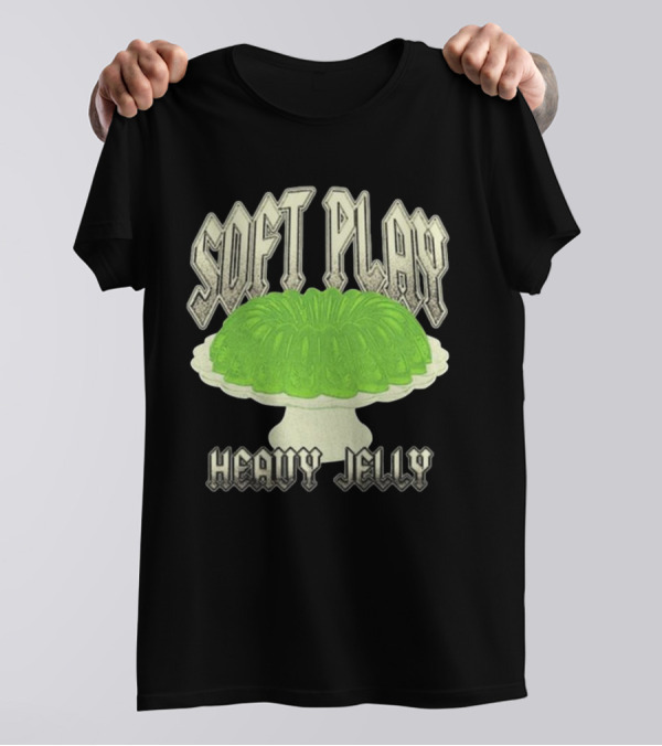Soft Play Heavy Jelly Vintage Style Dessert Graphic T-Shirt