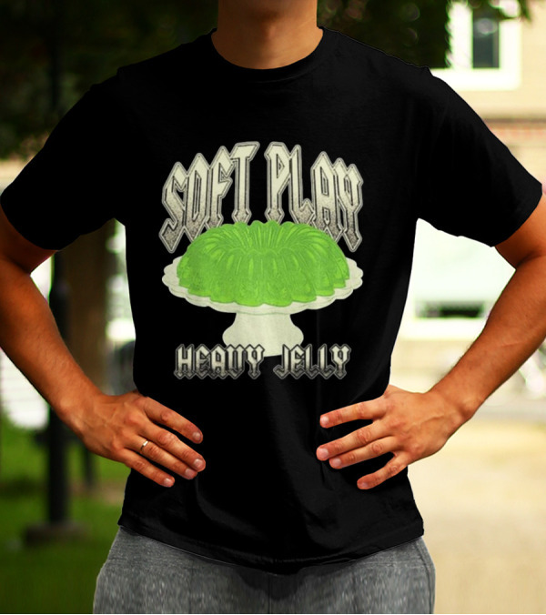 Soft Play Heavy Jelly Vintage Style Dessert Graphic T-Shirt