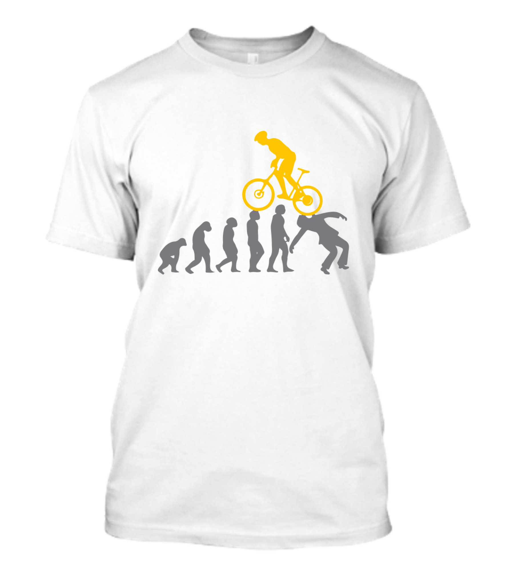 MTB Evolution Of Mountain Biking Progression T-Shirt