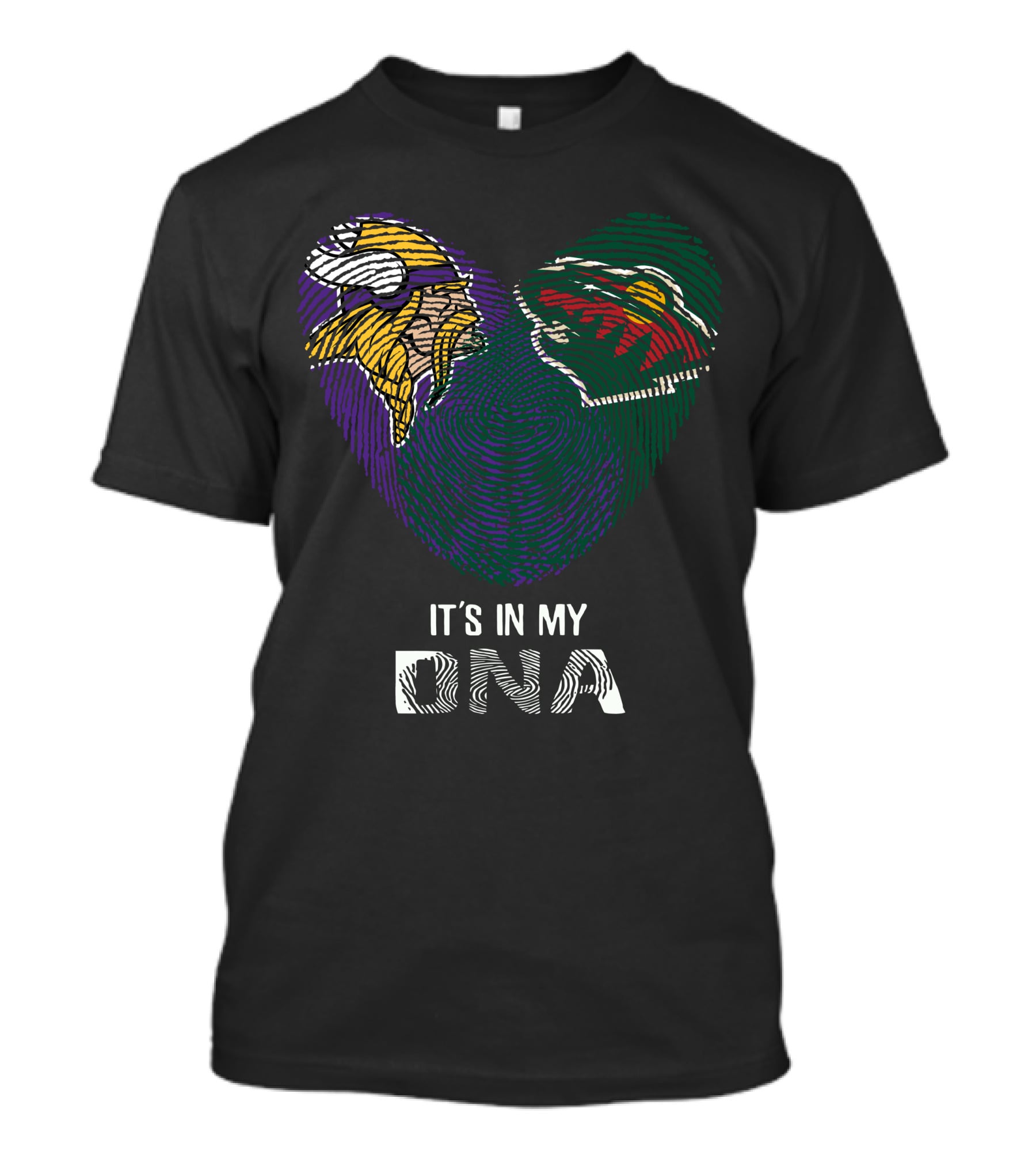 Vikings Minnesota Wild It's In My DNA T-Shirt