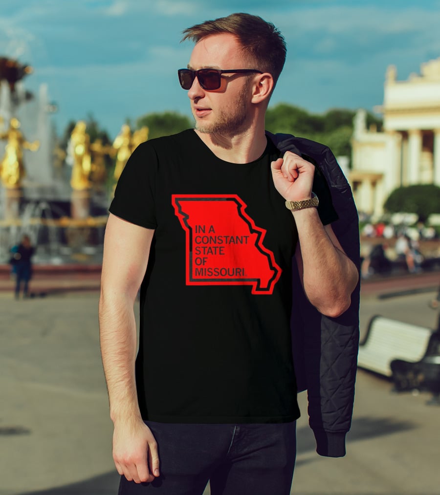 In A Constant State Of Missouri Map T-Shirt