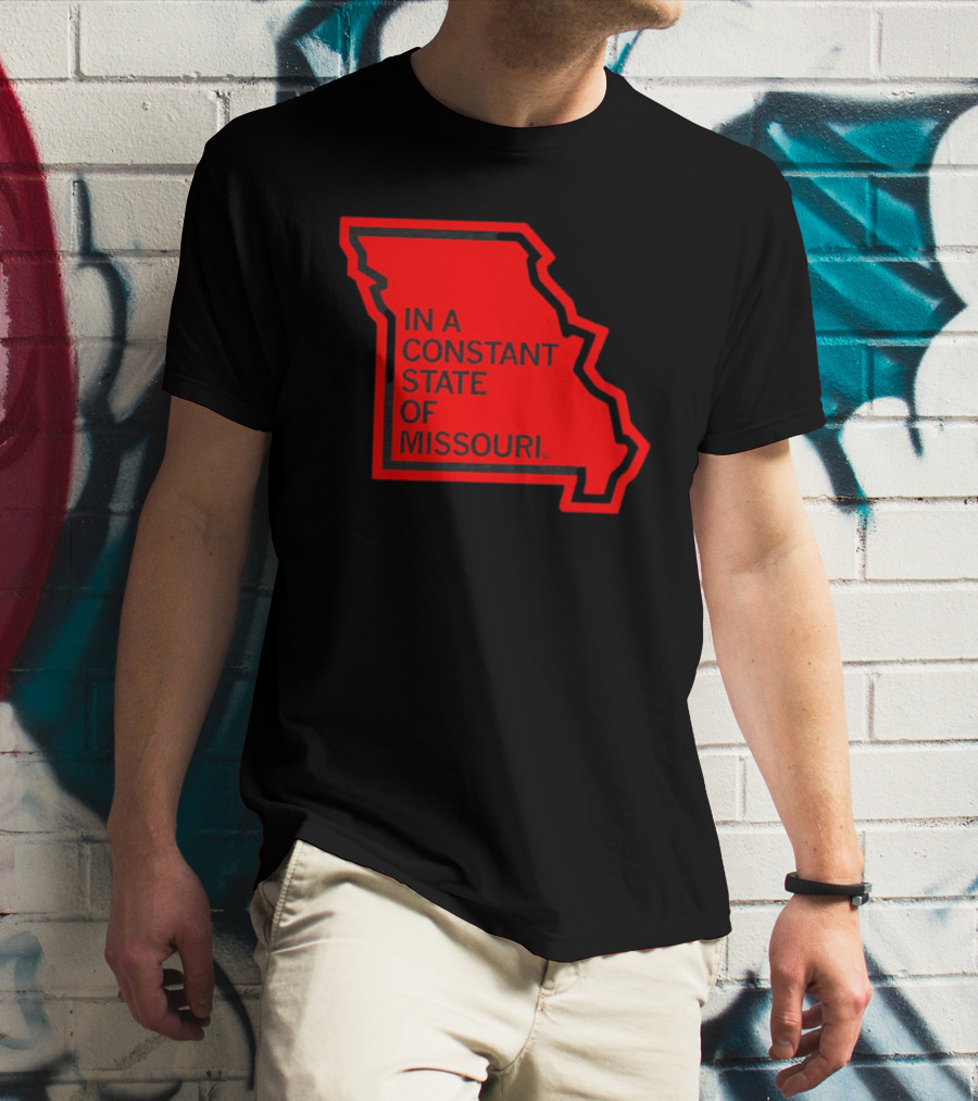 In A Constant State Of Missouri Map T-Shirt