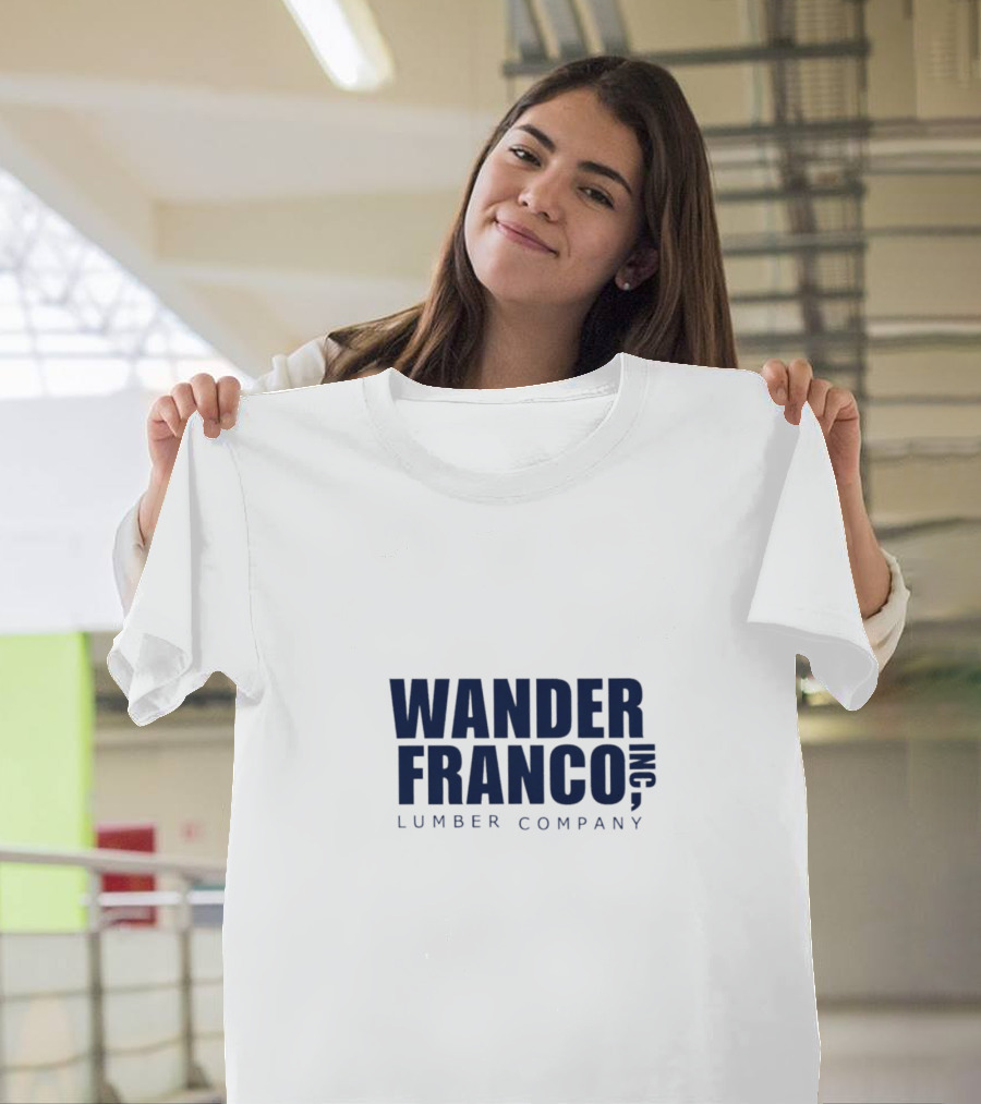 Wander Franco Inc Lumber Company Tampa Bay Rays T-Shirt