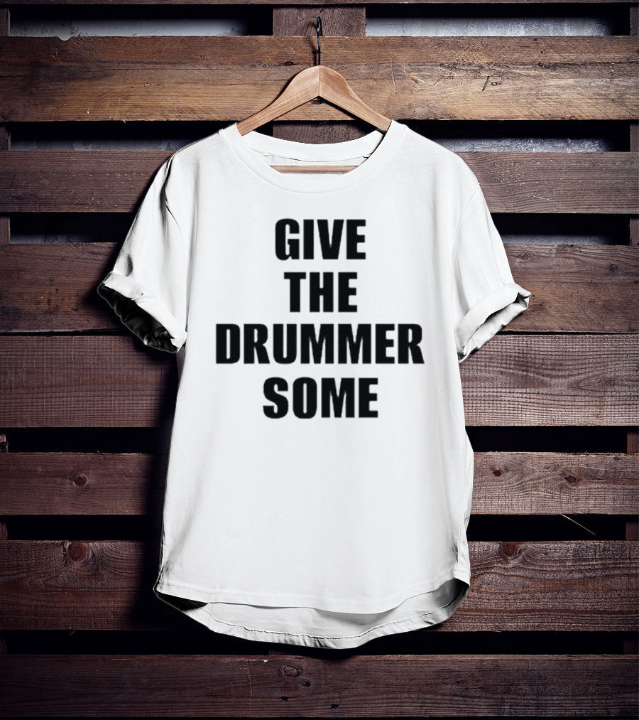 Give The Drummer Some Travis Barker T-Shirt