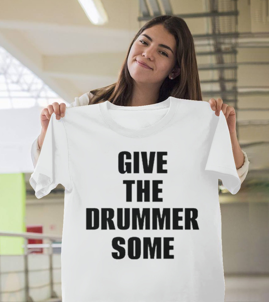 Give The Drummer Some Travis Barker T-Shirt