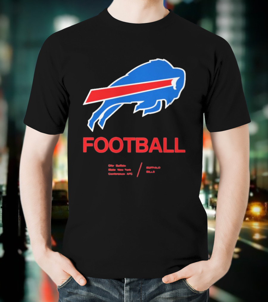 Buffalo Bills Football Marissa Figueroa Wears T-Shirt