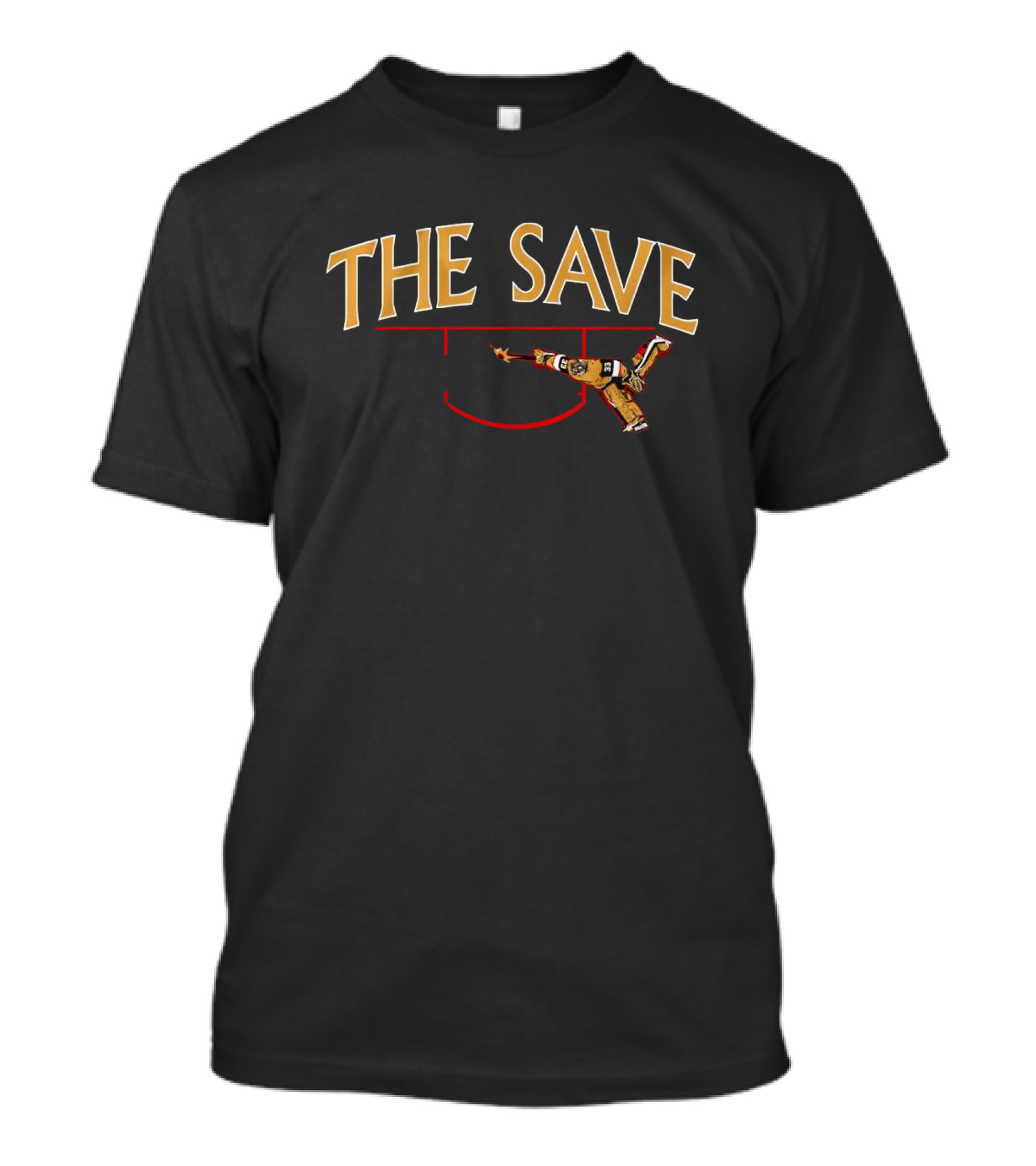 Adin Hill The Save Vegas Hockey Signature T-Shirt