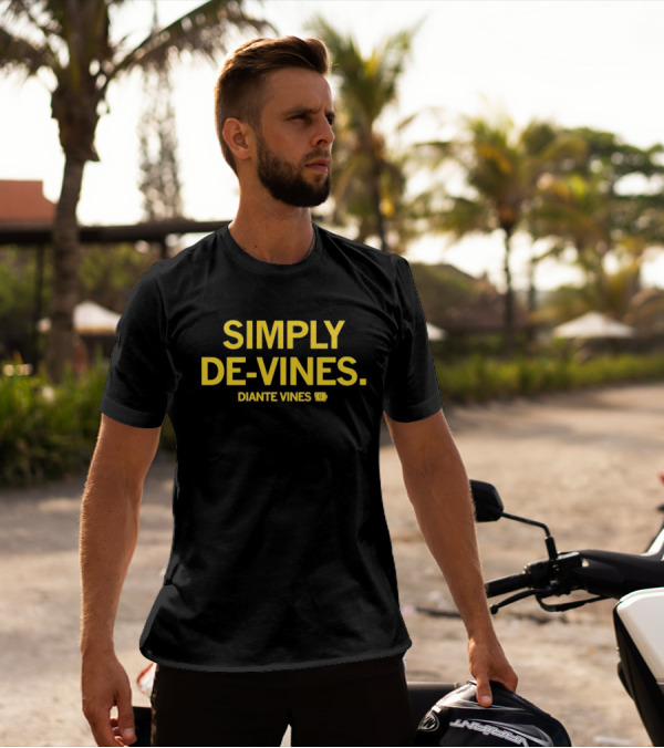 Diante Vines Simply De-Vines Football Edition T-Shirt