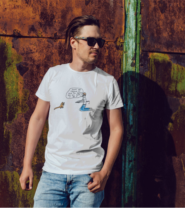 Sorry For Stepping On Your Tail Hopefully This Will Make Up For It T-Shirt