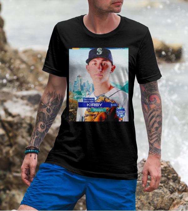 George Kirby Seattle All-Star Game MLB Pitcher American League T-Shirt