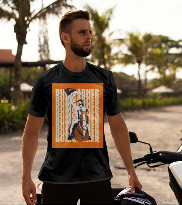 Bumgarner Riding Horse Giants Baseball Victory T-Shirt