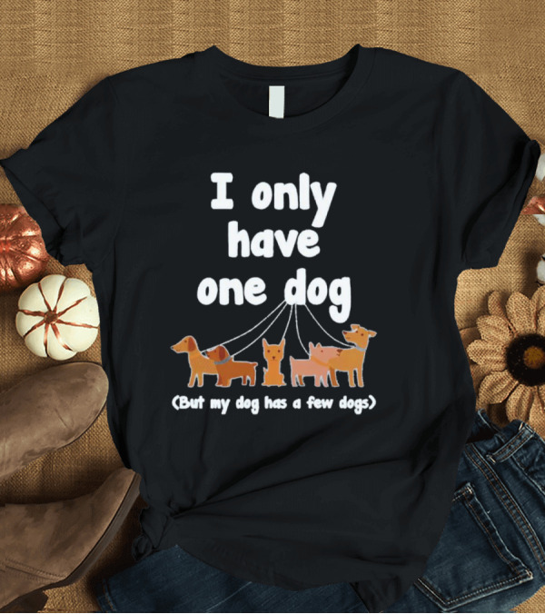 I Only Have One Dog But My Dog Has A Few Dogs T-Shirt