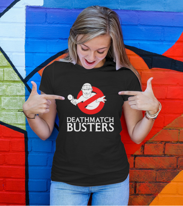 Matt Cardona Deathmatch Busters Ghostbusters T-Shirt