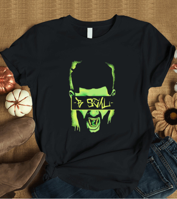 Trey Miguel Rascal Neon Face Scream T-Shirt