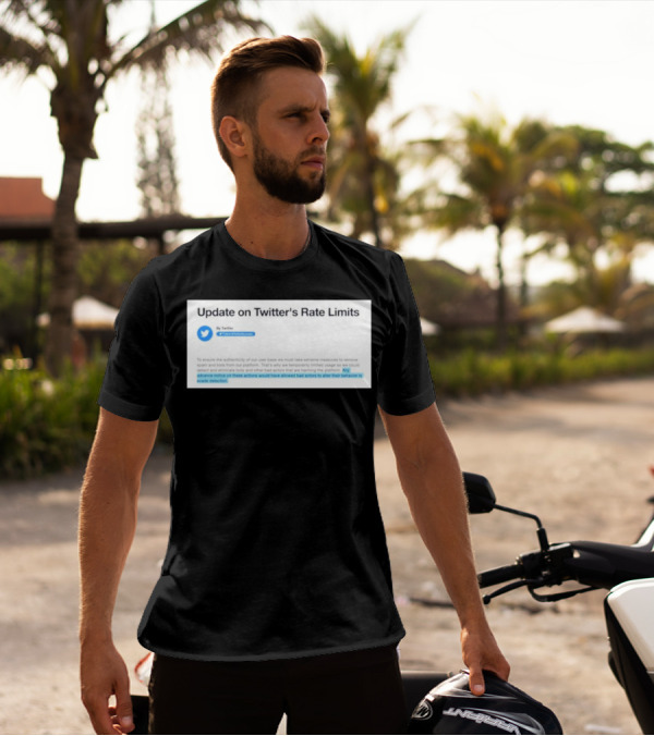 Update On Twitter's Rate Limits And Detection Measures T-Shirt