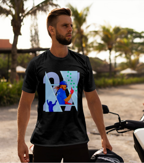 Vladimir Guerrero Jr. Plakata 27 Toronto Baseball Power T-Shirt