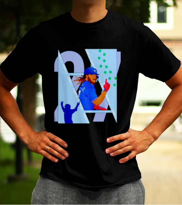 Vladimir Guerrero Jr. Plakata 27 Toronto Baseball Power T-Shirt