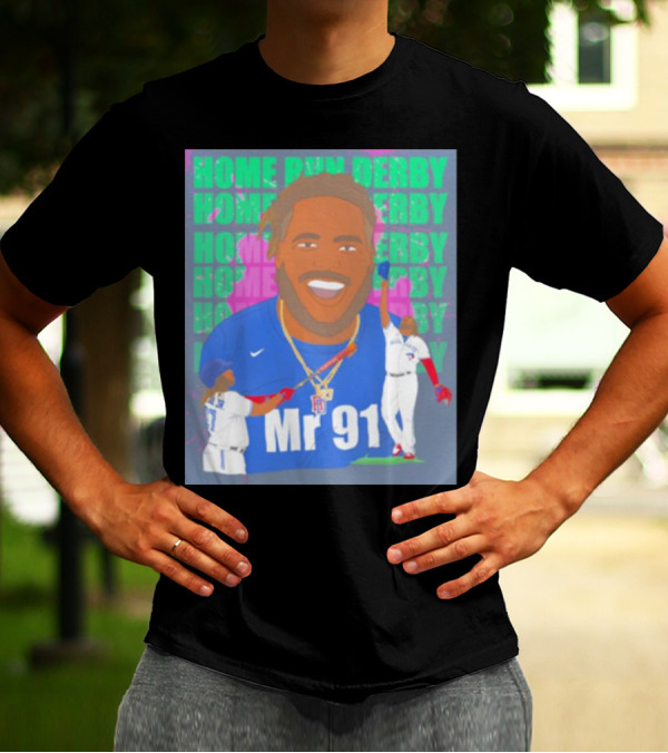 Vladimir Guerrero Jr. Home Run Derby Mr 91 T-Shirt