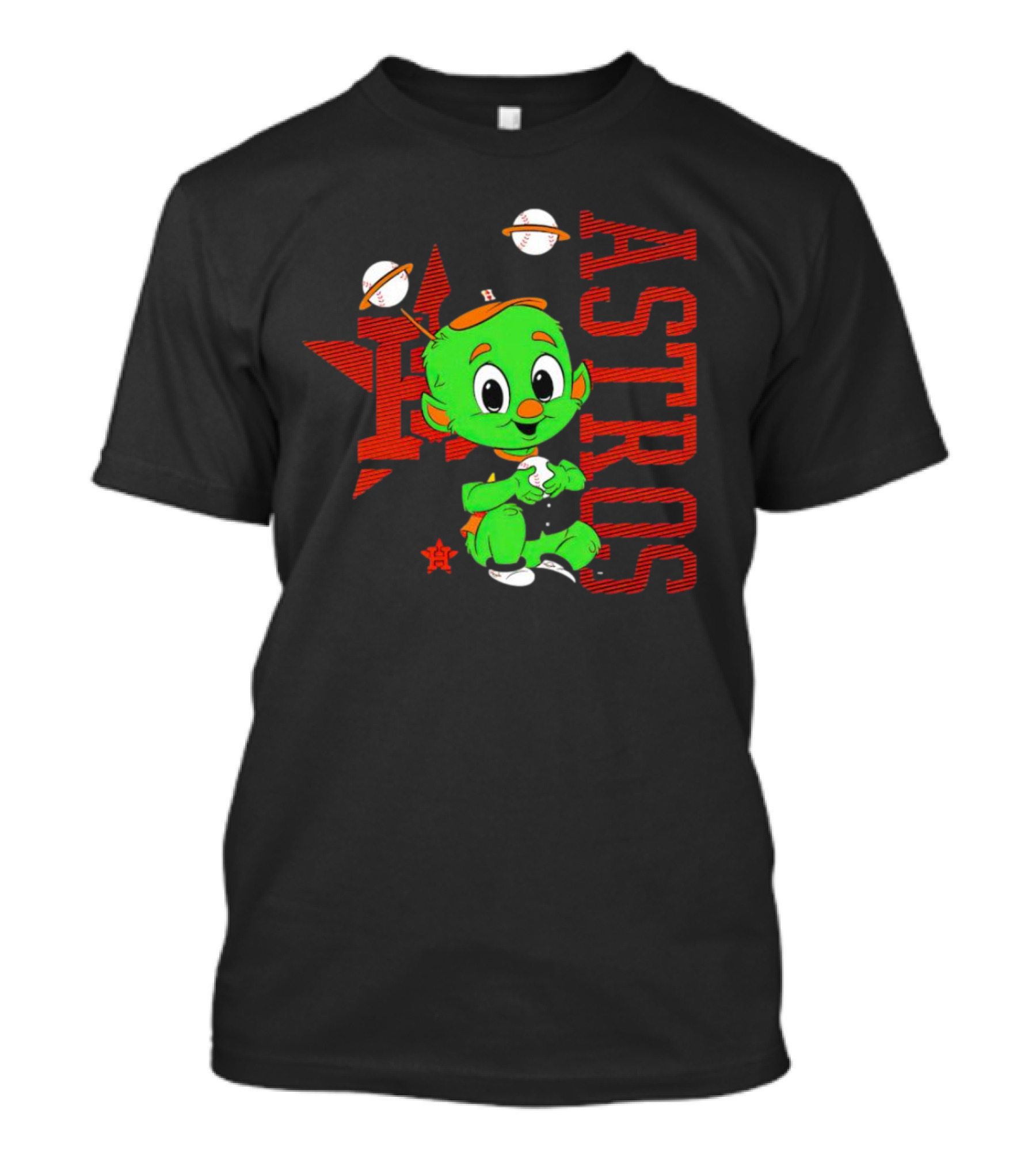 Houston Astros Orbit Mascot Infant Baseball Character T-Shirt