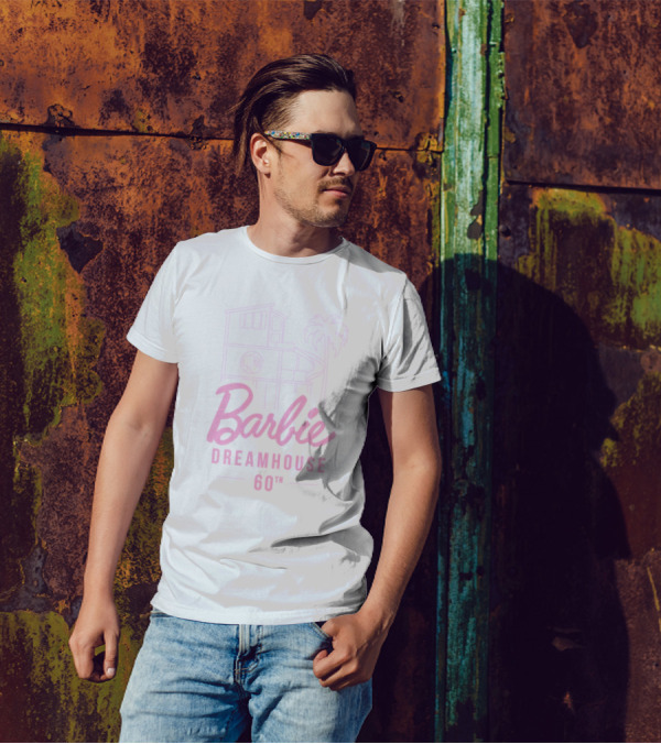 Barbie Dreamhouse 60th Anniversary Neon Palm T-Shirt