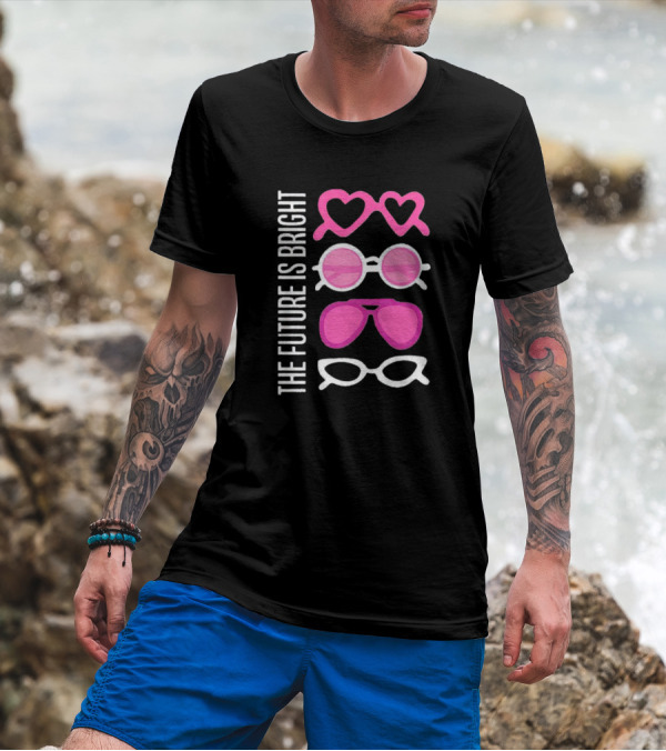 Barbie The Future Is Bright Sunglasses Collection T-Shirt