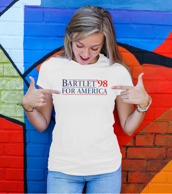 Bartlet ’98 For America Campaign T-Shirt