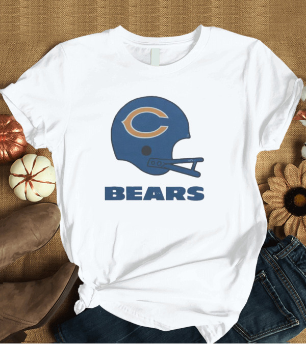 Chicago Bears Helmet Iconic T-Shirt