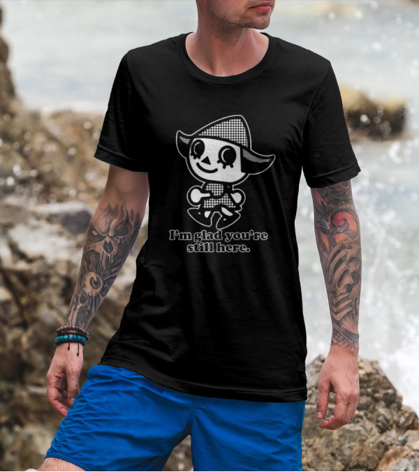 Animal Crossing Inspired 'I’m Glad You’re Still Here' Villager T-Shirt