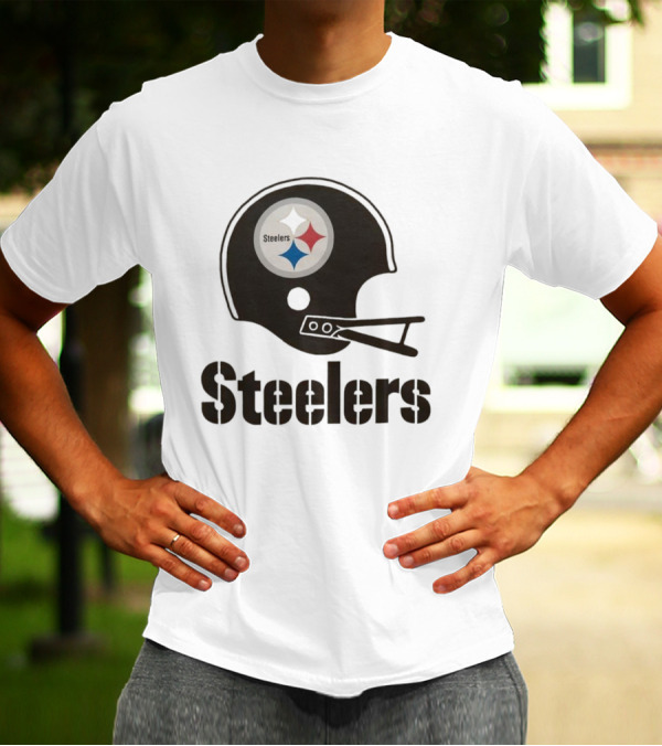 Pittsburgh Steelers Helmet Logo T-Shirt