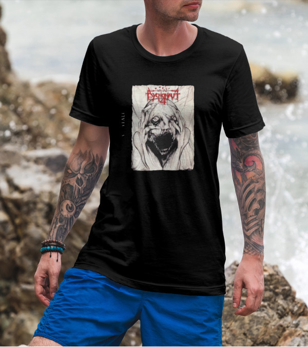 Psychonaut 4 Band Disturbed Face Artwork V Diali T-Shirt