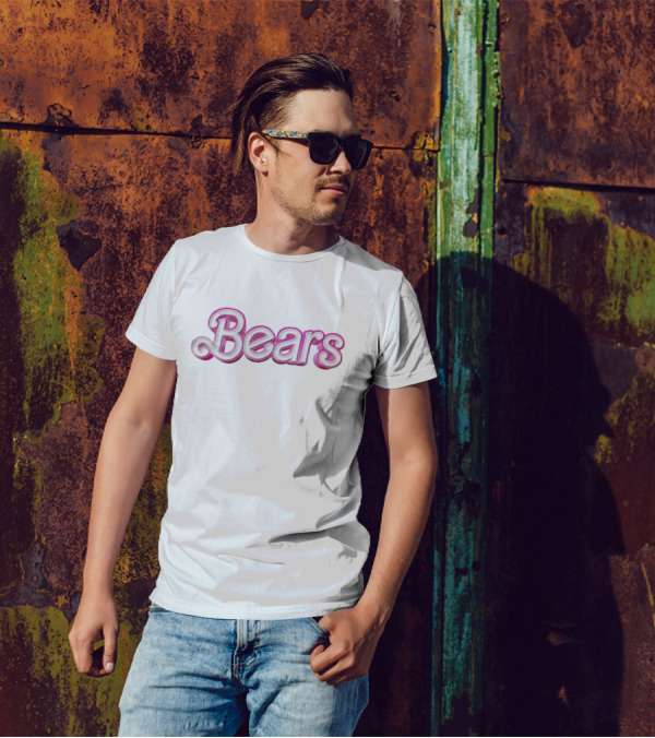 Chicago Bears Barbie Bears Pink T-Shirt