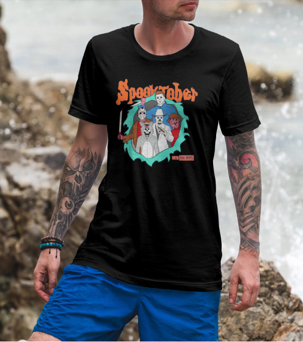 Spooktober With The Boys Horror Movies T-Shirt