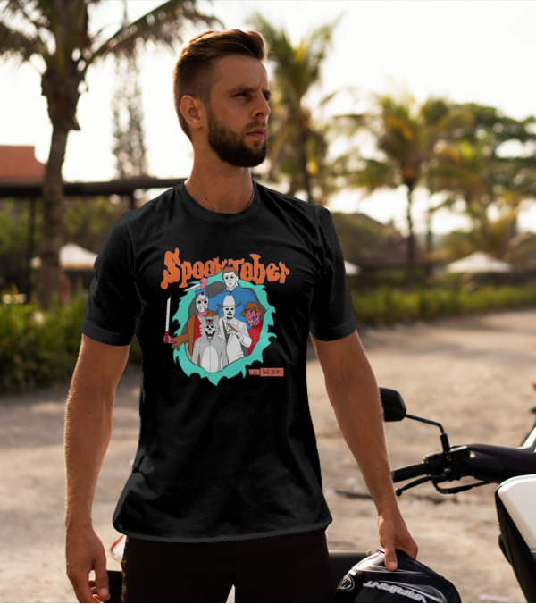 Spooktober With The Boys Horror Movies T-Shirt