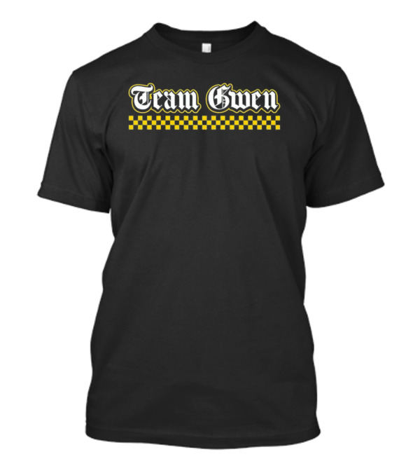 Team Gwen The Voice Season 24 Checkered T-Shirt