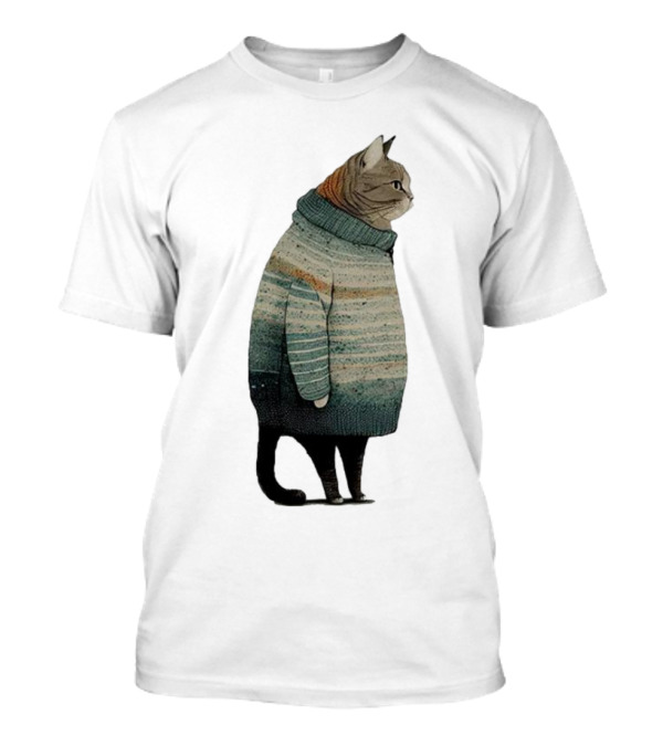 Winter Cat Cozy T-Shirt